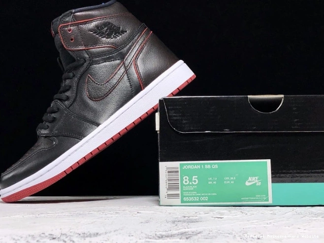 Official Maikesneakers - Air SB Lance 1 653532-002 Mountain Jordan Black 0815